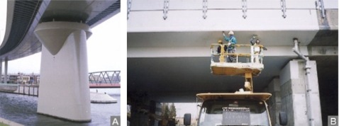 コンクリート構造物の補修・補強実績(1)